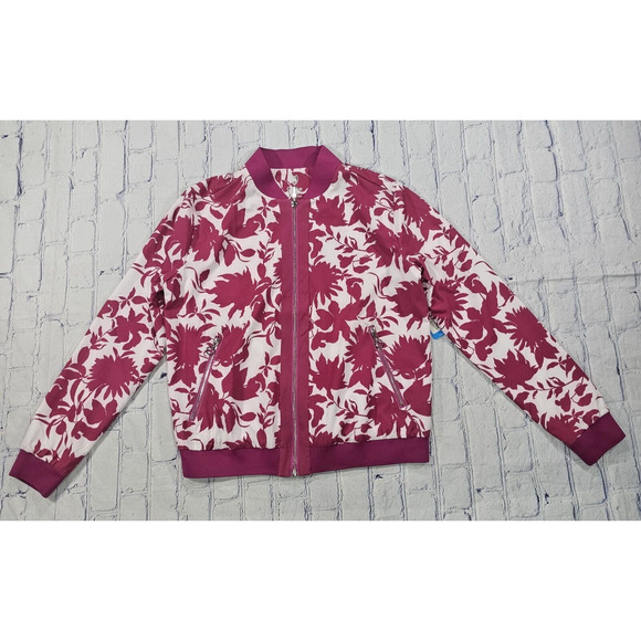 GG Blue Luxe Sport WOMENS SIZE SMALL Golf Bomber Full Zip Jacket - Picture 1 of 12